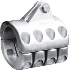 斜拉式悬吊线夹