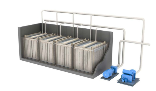 Мембранный модуль погружной ультрафильтрации