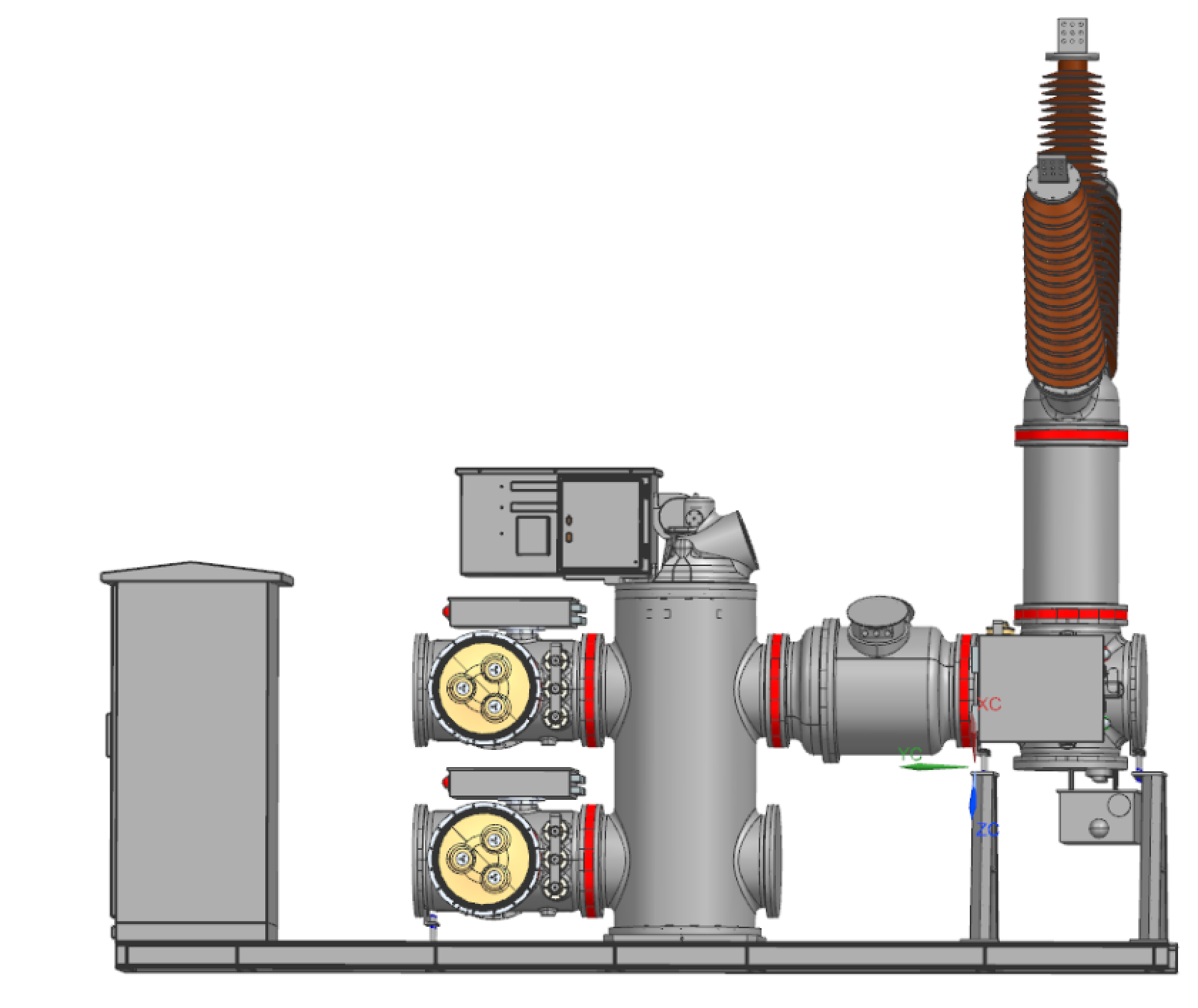 ZFW口-145/T3150-40型气体绝缘金属封闭开关设备
