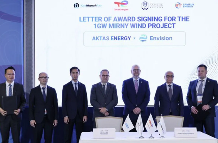 远景能源在哈萨克斯坦建设里程碑式的1吉瓦米尔内风电项目,为中亚绿色未来提供动力