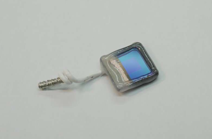 半人工有机光电阴极(正面图)。