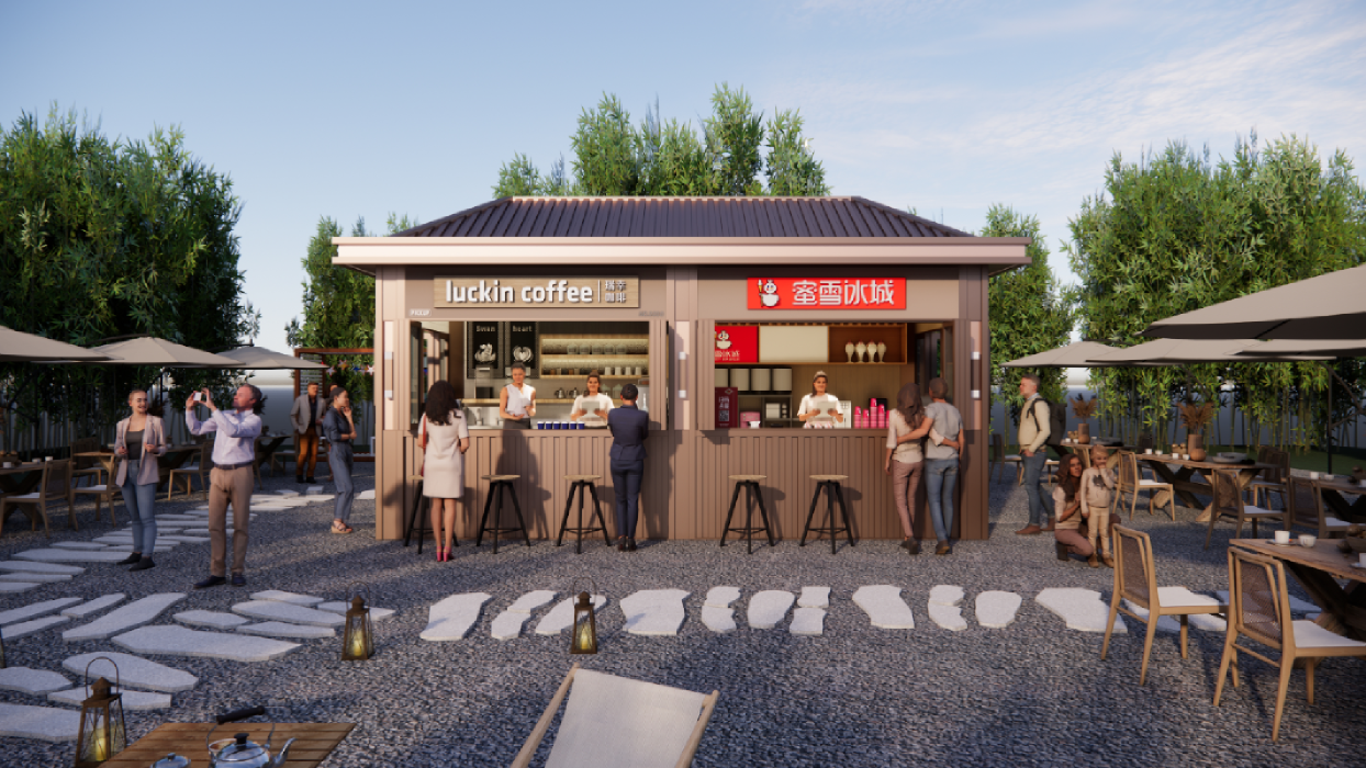 个性化移动商铺