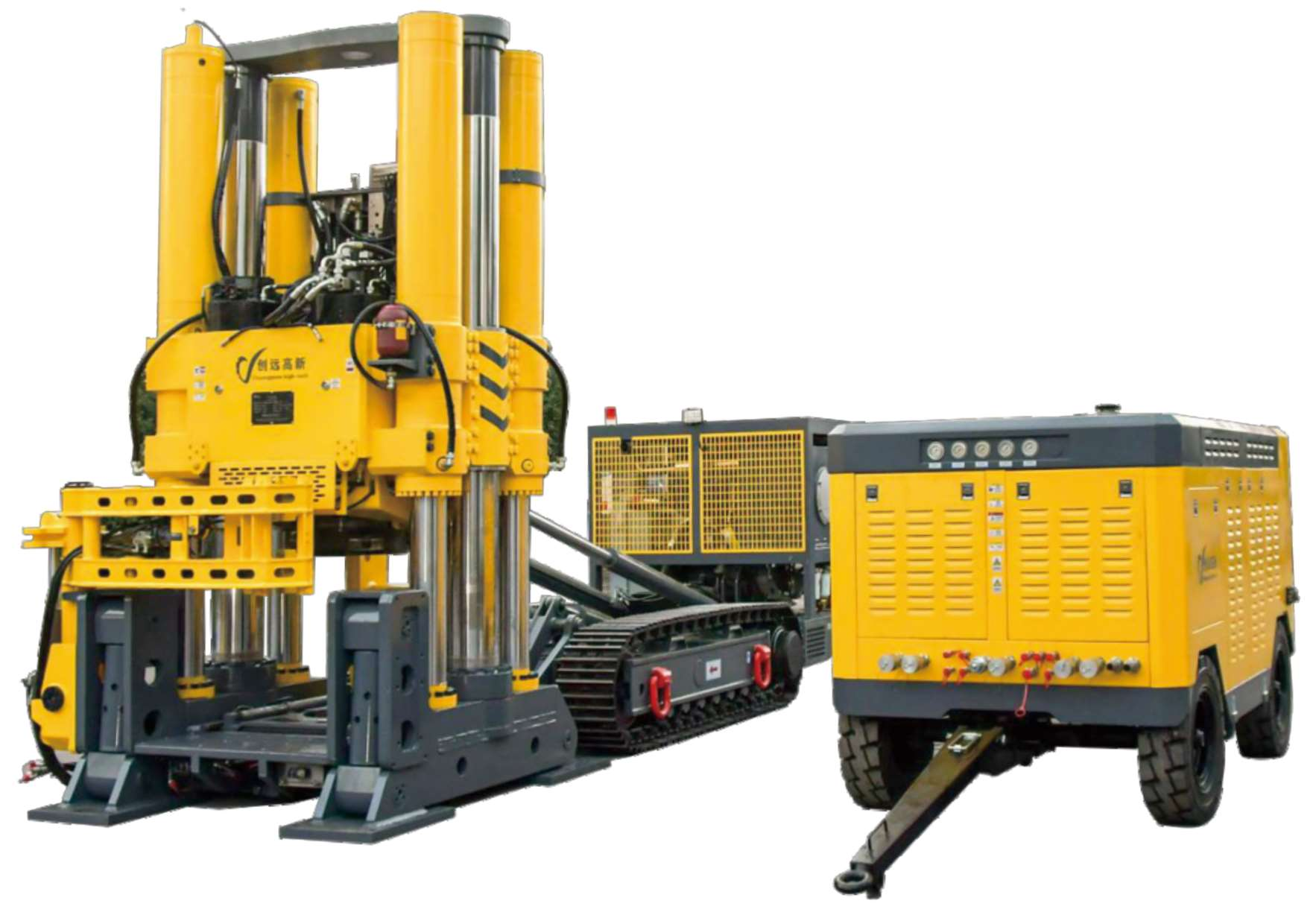 Perfuradora de Poços Verticais de Grande Diâmetro