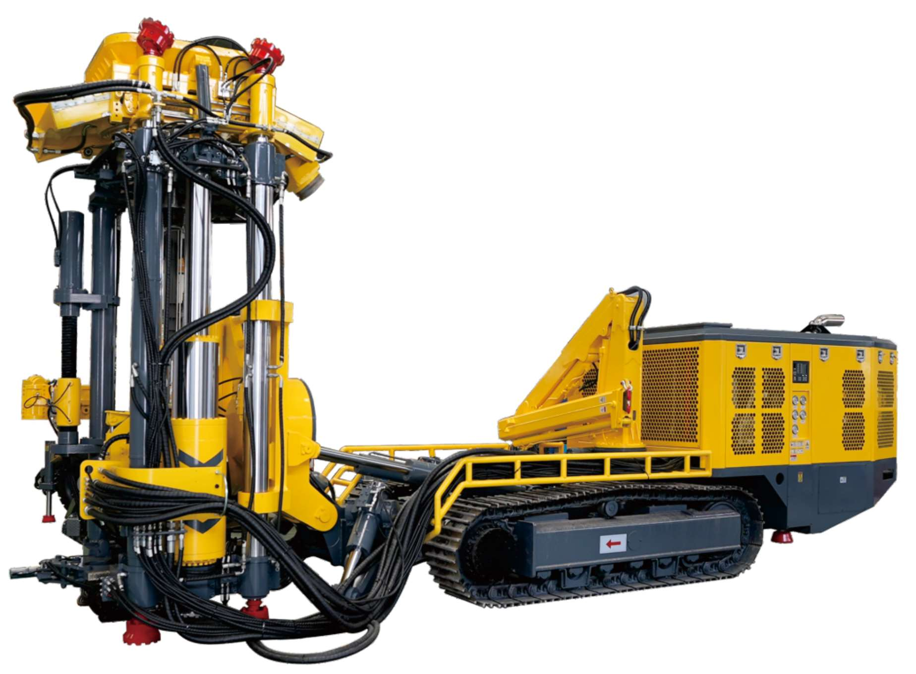 Perfuradora de Poços Verticais com Esteira Convencional