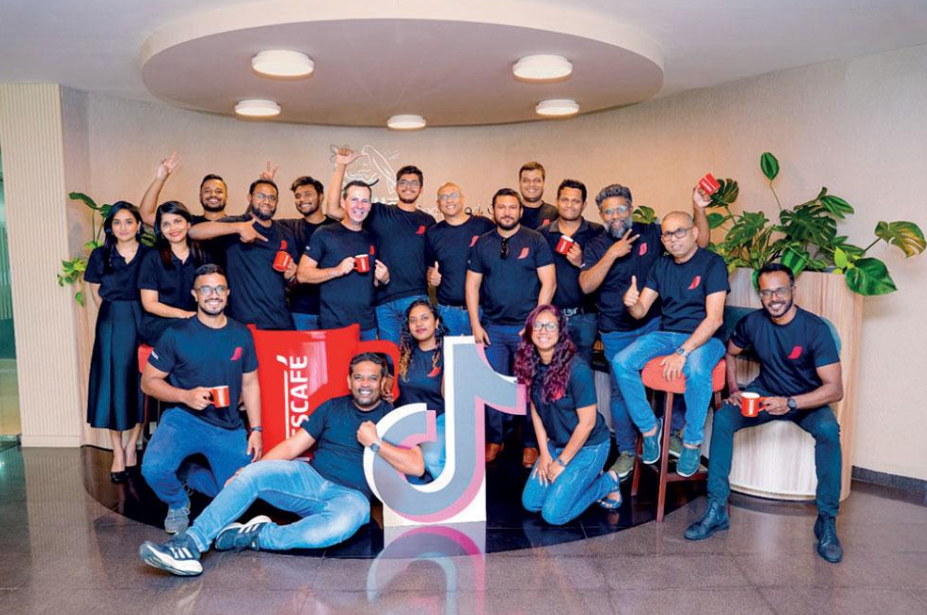 代表奥美、雀巢和 Aleph 的云咖啡活动背后的团队