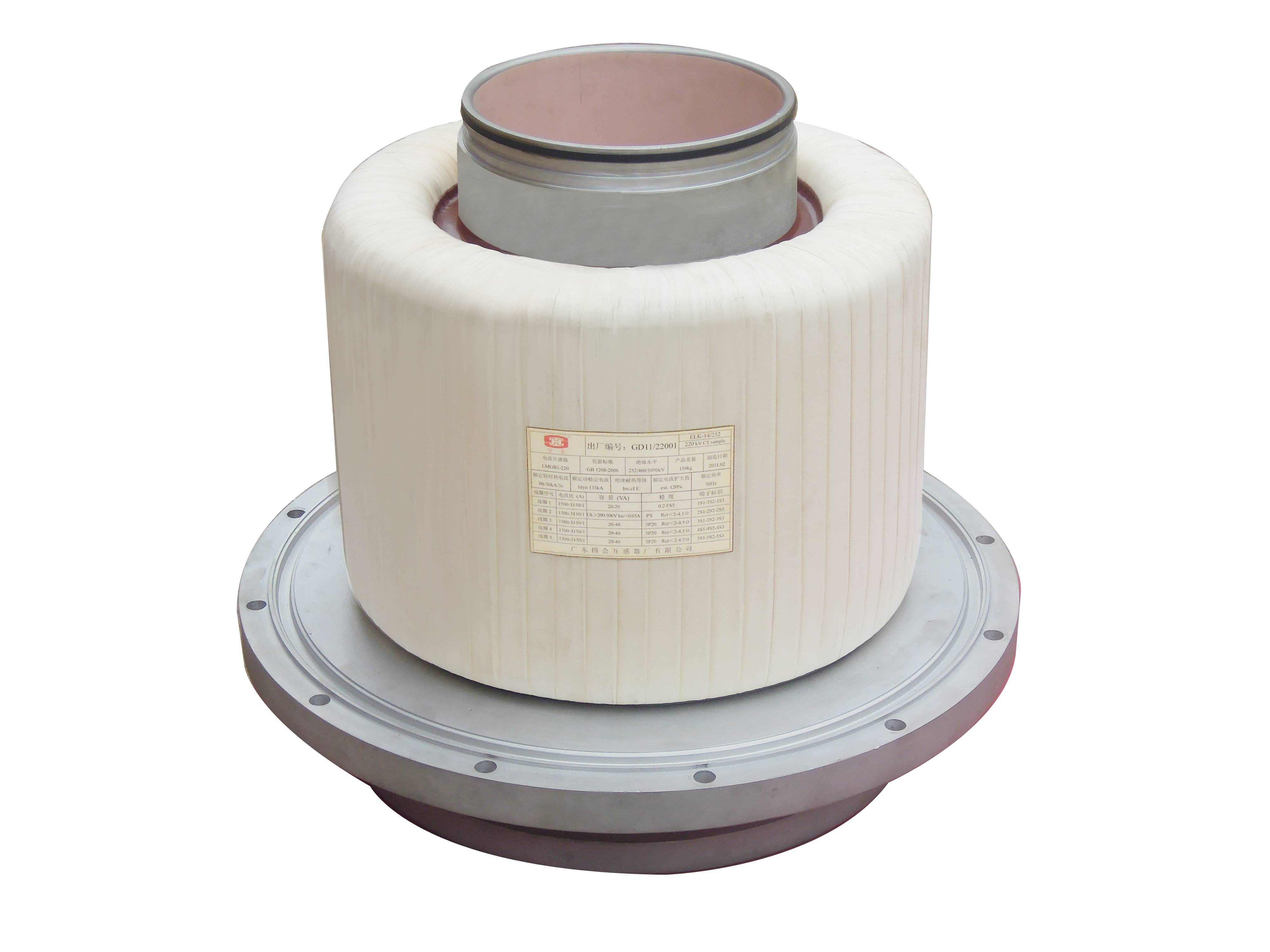 Transformador de corriente para GIS de 220 kV