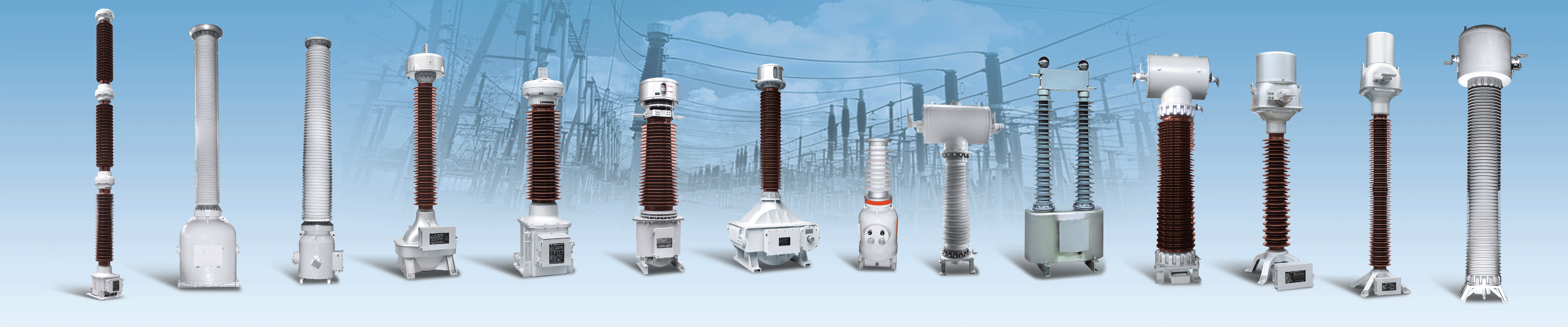 محول تيار وجهد عالي الضغط (عزل زيتي وغازي)