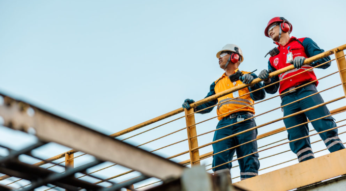 大西洋镍业公司位于巴西的圣丽塔矿的工人