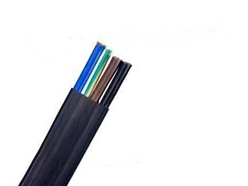 Elektrisches Kabel für Eisenbahnlokomotiven und Schienenfahrzeuge mit einer Nennspannung von 3 kV und darunter, isoliert aus chlorsulfoniertem Polyethylen