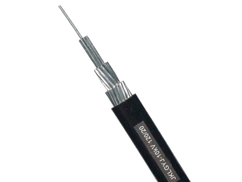 Isoliertes Freileitungskabel mit 10 kV Nennspannung