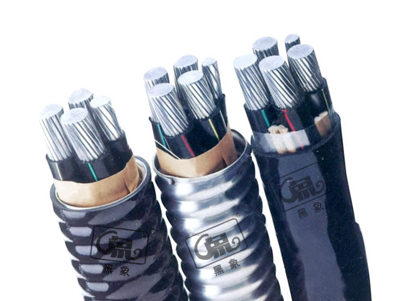 Nennspannung 0,6 kV, 1 kV, Leiter aus Aluminiumlegierung, vernetztes Polyethylen-isoliertes Kabel