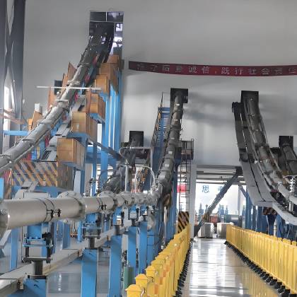 Ligne d’extrusion isolante à suspension caténaire 35 kV