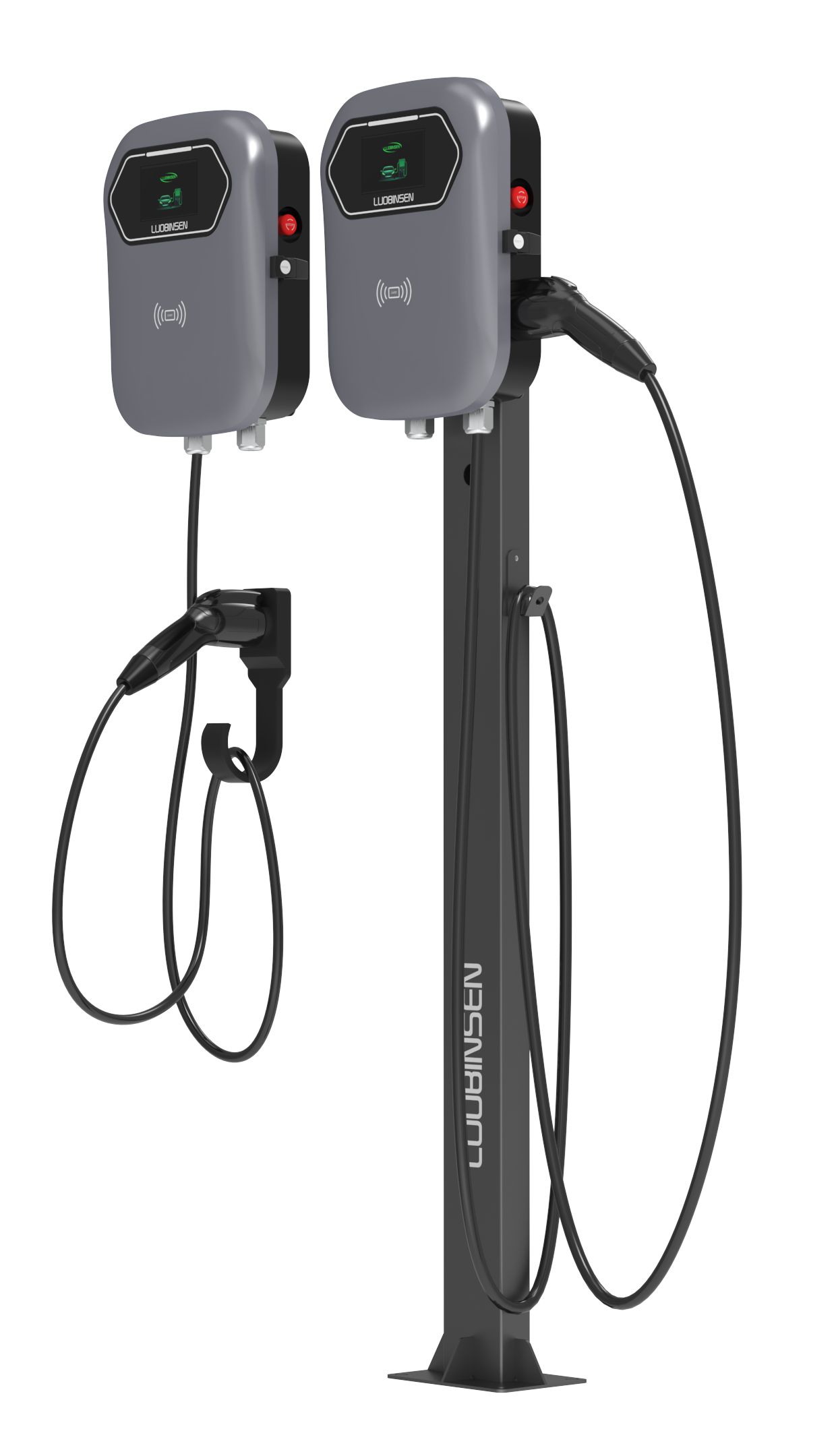 家用充电桩 交流充电桩 新能源家用 电车充电 国标交流充电桩 7kw 11kw