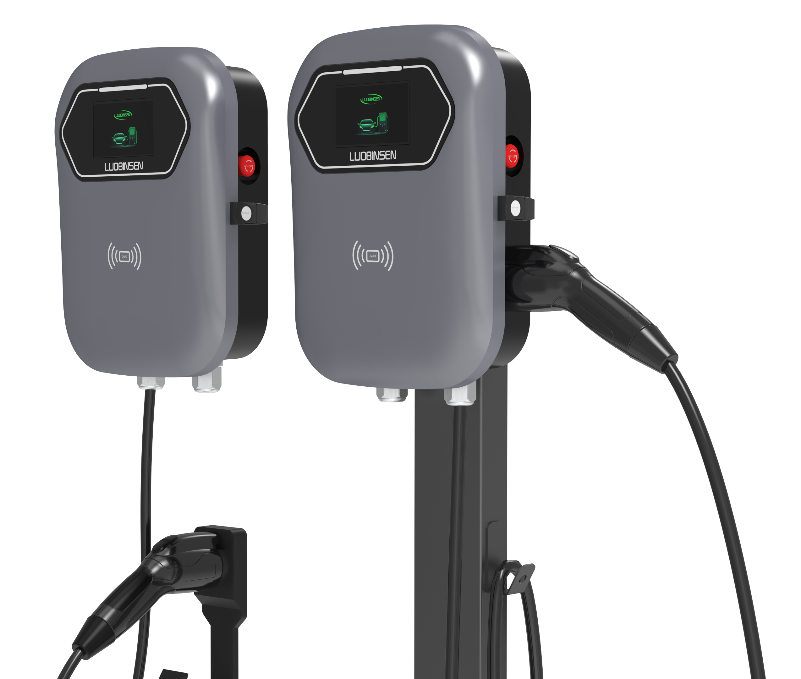 家用充电桩 交流充电桩 新能源家用 电车充电 国标交流充电桩 7kw 11kw