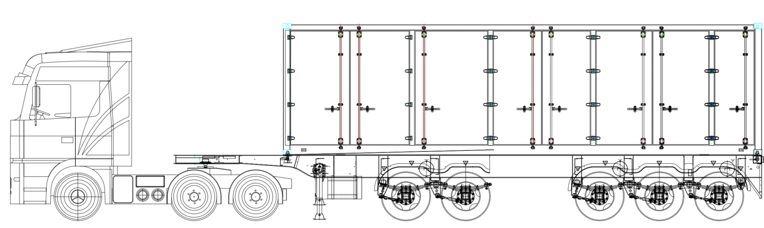 2500kWh Sistema Móvel de Armazenamento de Energia de Alta Tensão TD-MEESS-1250kW-2500kWh-H1