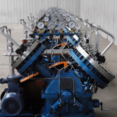 华岩GV型高纯度气体氢气无油隔膜压缩机