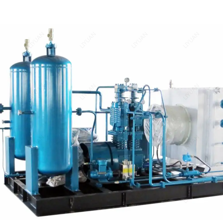 供应华岩防爆型BOG往复活塞压缩机增压机