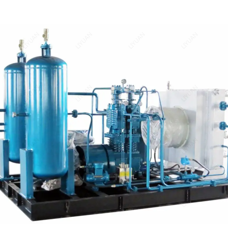 供应华岩防爆型BOG往复活塞压缩机增压机