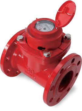 Serie LXLC de medidores de agua de hélice horizontal DN50~500