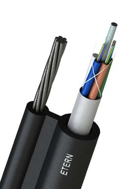 Fibra óptica aérea auto-suportada GYHTC8Y