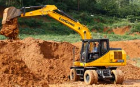 Wheeled Excavator