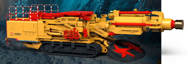 Tuneladora de roca tipo disco