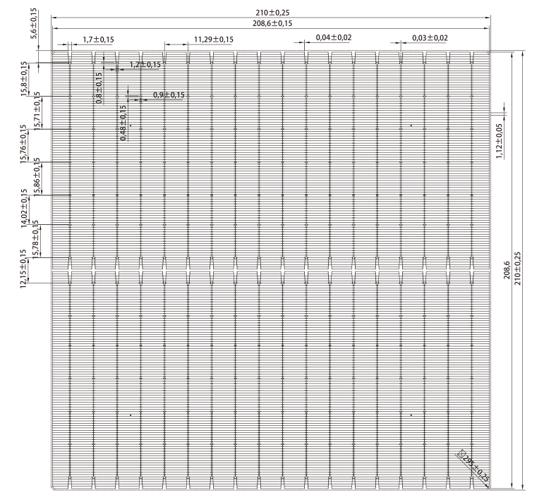 N-Type TOPCon Double-sided Cell HG210N