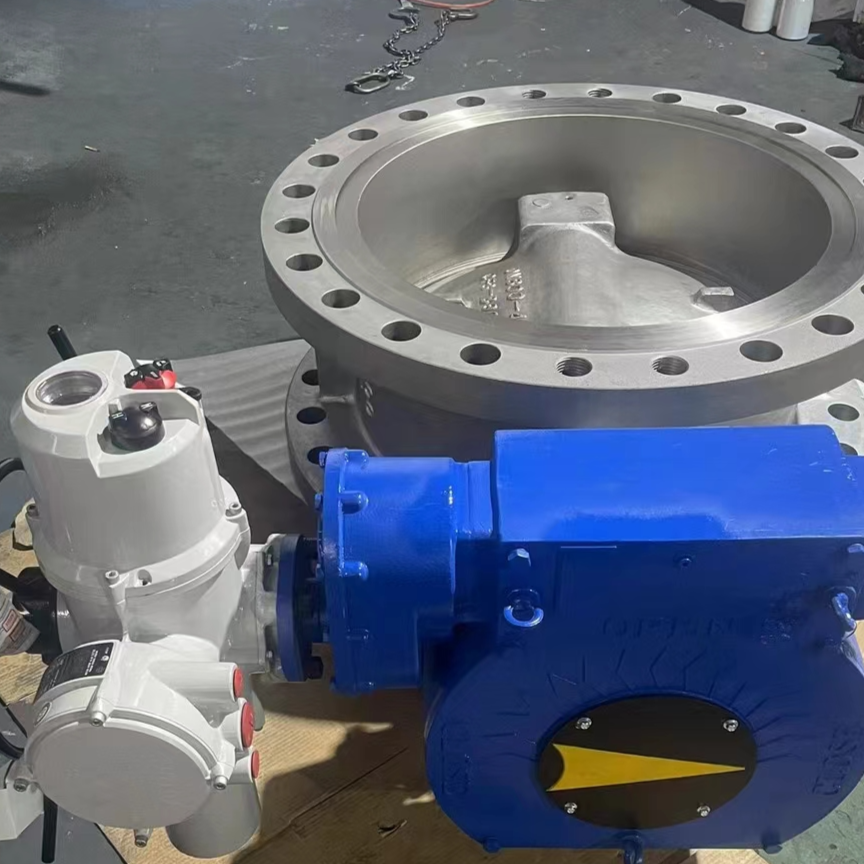 三偏心法兰式硬密封蝶阀