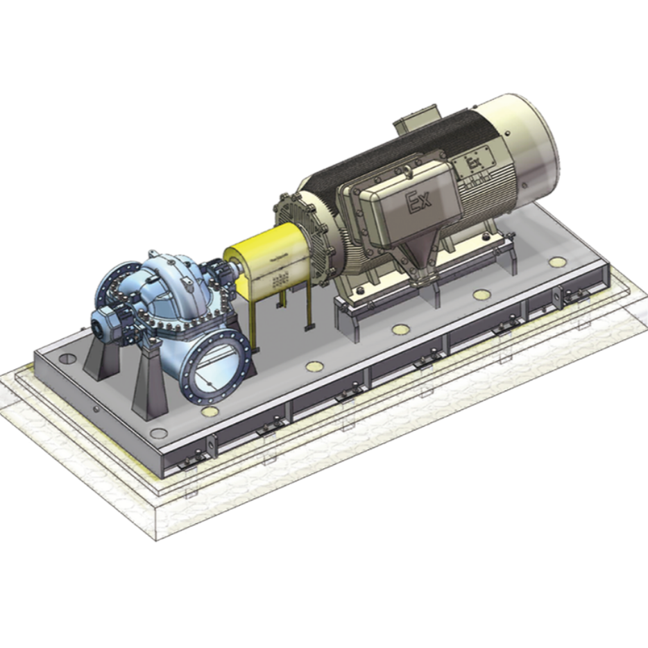 两端支撑轴承离心泵 BB1Type-DVDS（5.1 MPa）