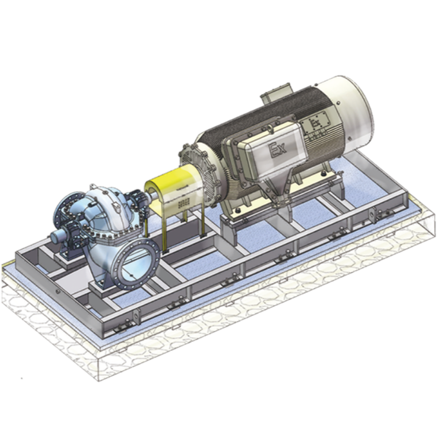 两端支撑轴承离心泵 BB1Type-DMS （2.5MPa）