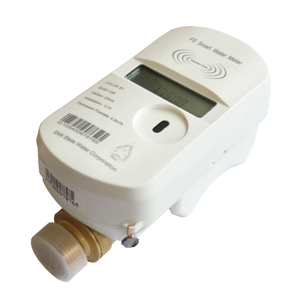 Hidrômetro ultrassônico de pequeno diâmetro com cartão IC