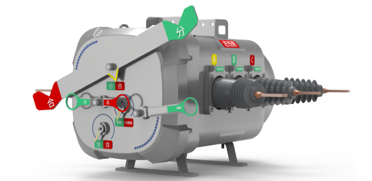 قاطع الدائرة مشترك الصندوق المثبت على عمود