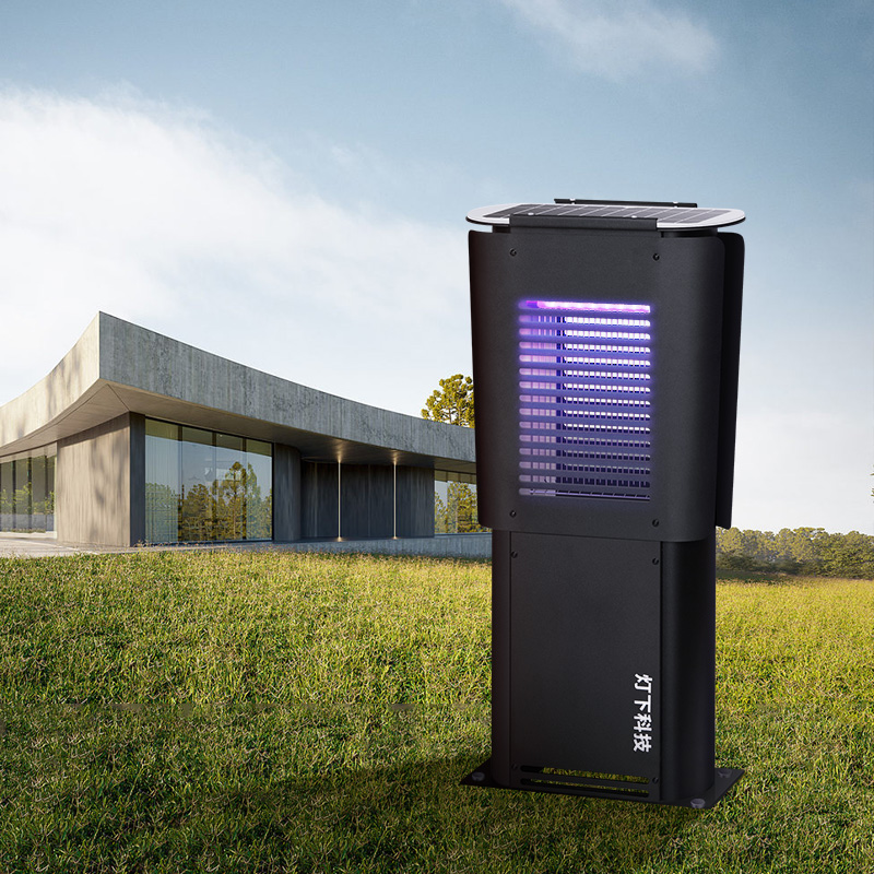 灯下科技太阳能灭蚊灯酒店花园高端户外防水灭蚊灯