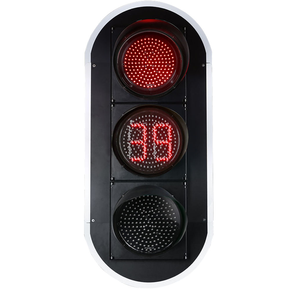 点光源（小功率）红黄绿满盘（带倒计时）交通信号灯