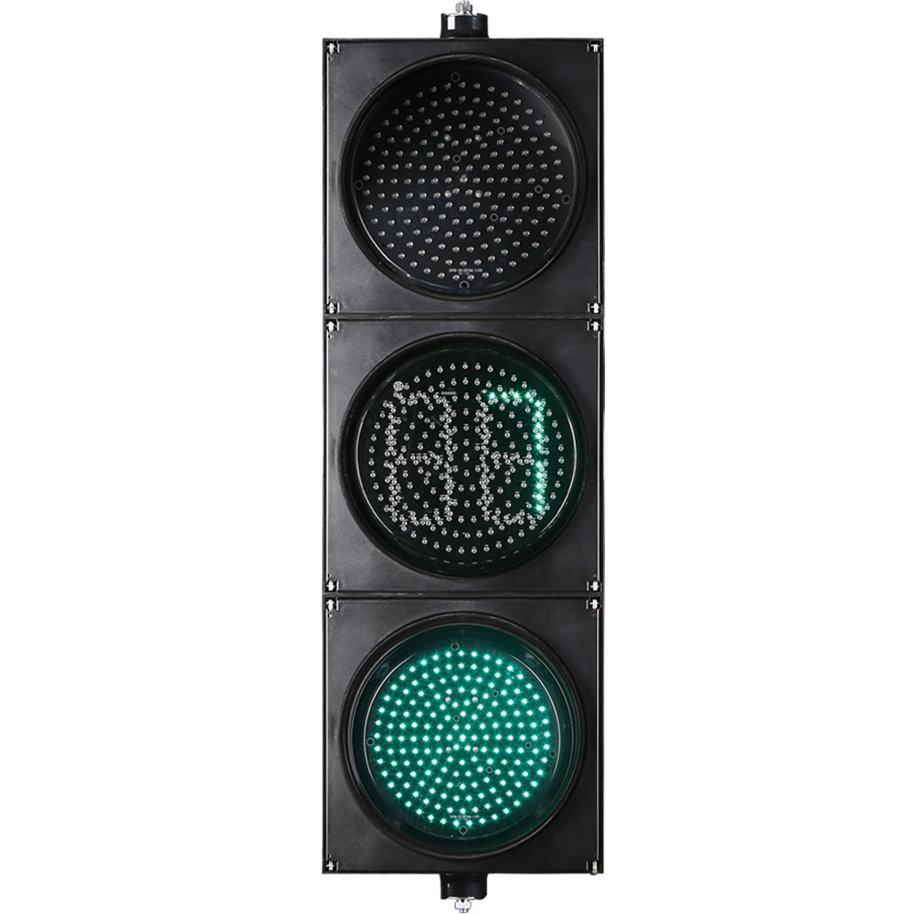 点光源（小功率）红黄绿满盘（带倒计时）交通信号灯
