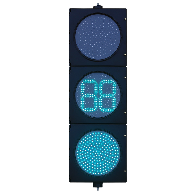 点光源（小功率）红黄绿满盘（带倒计时）交通信号灯