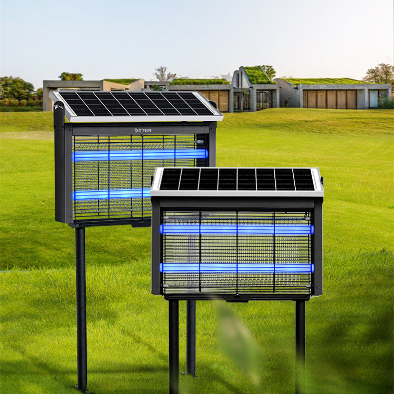 Dengx Technology Outdoor Use LED Solar Power Insect Killer Lamp for Hospital Vector Control