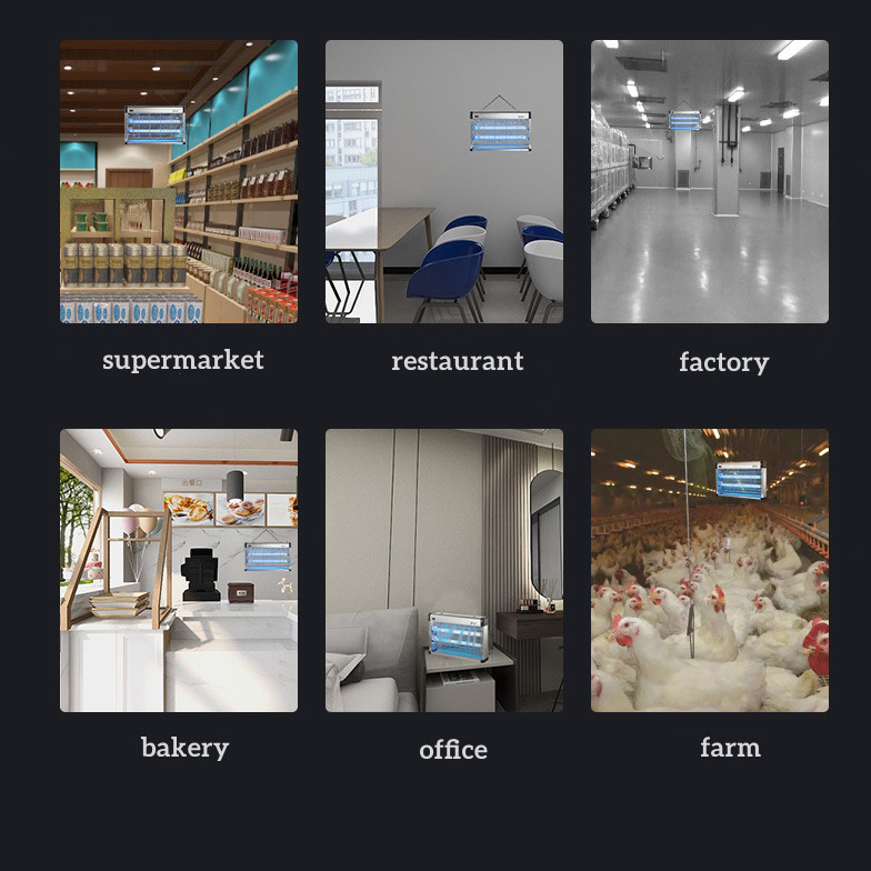 Wholesale Price 110V 220V LED UVA Electrical Bug Zapper Lamp for Supermarket