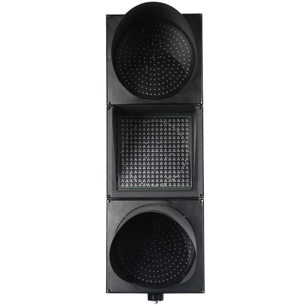 点光源红黄绿满盘（带点阵倒计时）交通信号灯