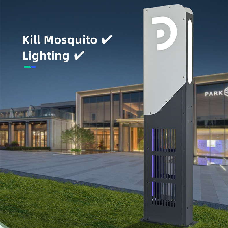 2 in 1 Multi-functional Kill Mosquito LED Outdoor Lighting for Residential Pest Control