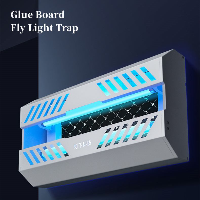 110V 220V Indoor Use 365nm 395nm LED UVA Glue Board Insect Light Trap for Food Factory