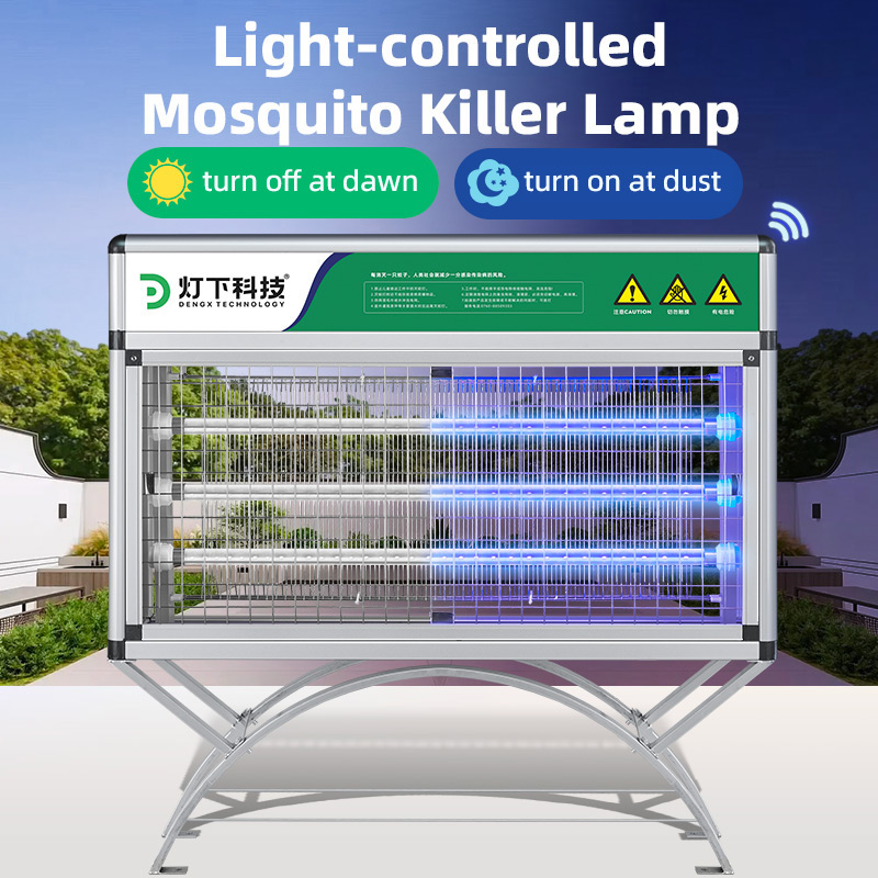 Dengx Brand Large Size 365nm 395nm LED UVA Light Trap Outdoor Mosquito Killer Lamp for Hospital Vector Control