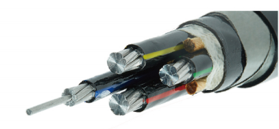 Cabo de Potência com Condutor de Liga de Alumínio e Isolamento de Polietileno Reticulado