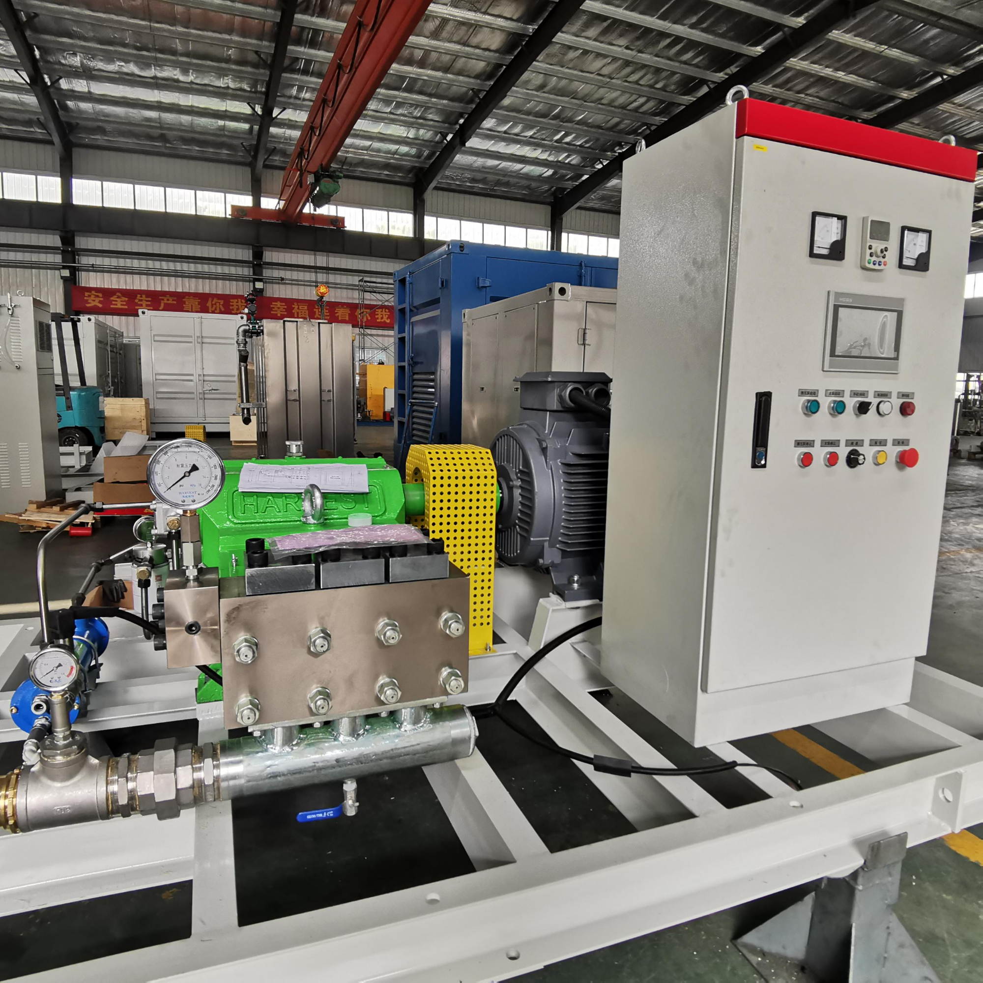 Industrial Ultra high pressure High flow Water Injection Pump