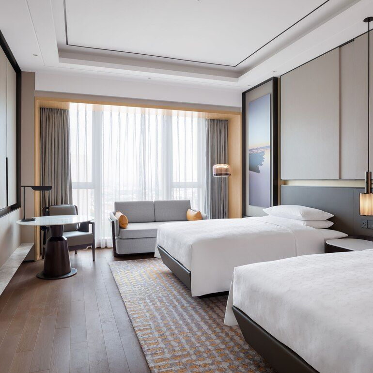 现代中式酒店客房定制