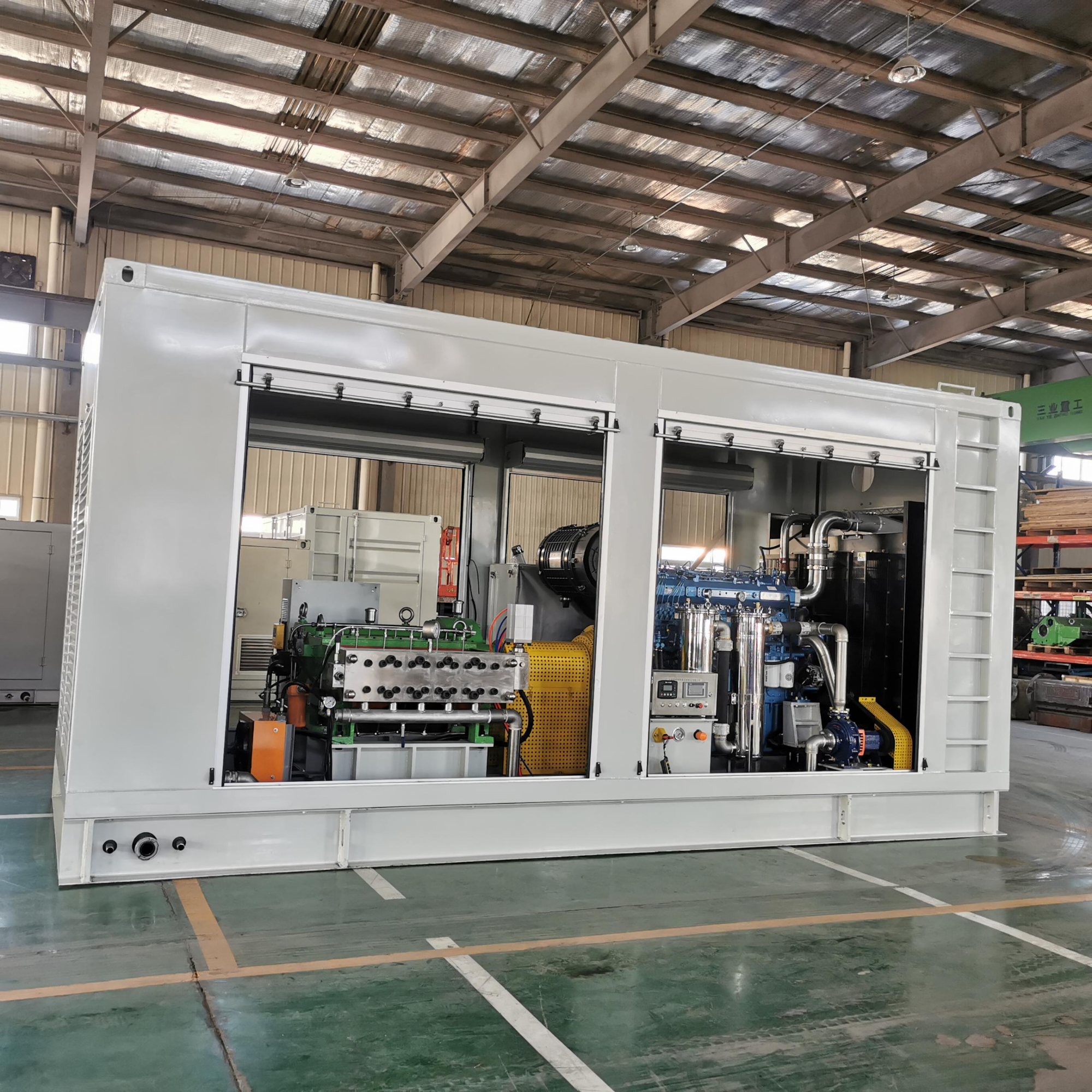 High - pressure power pump for tunnel's grouting strengthening