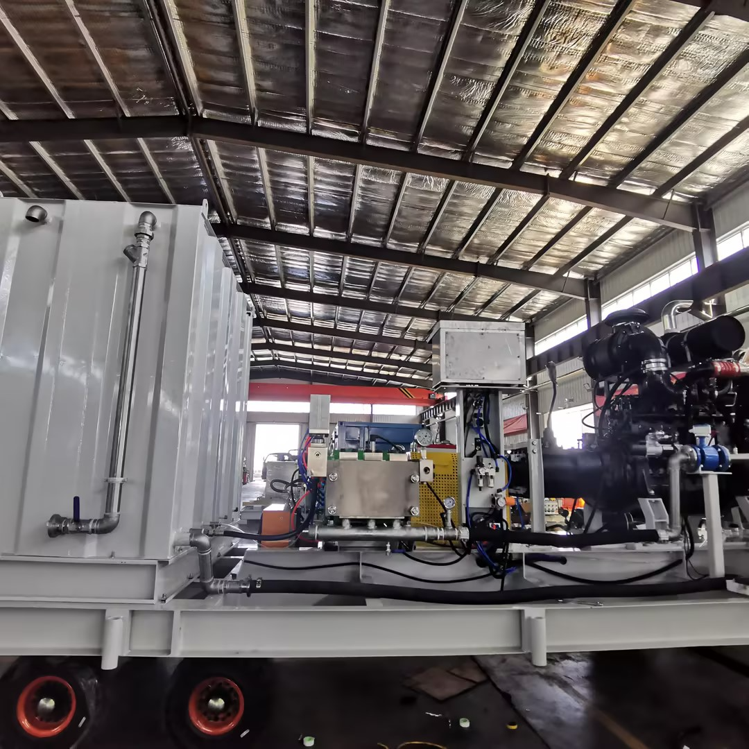 High Pressure Plunger Pump for Evaporator Cleaning in Industrial Settings