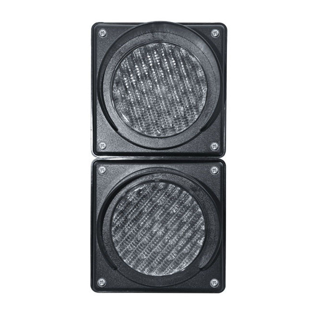 点光源(小功率)红绿满盘交通信号灯(两单元)