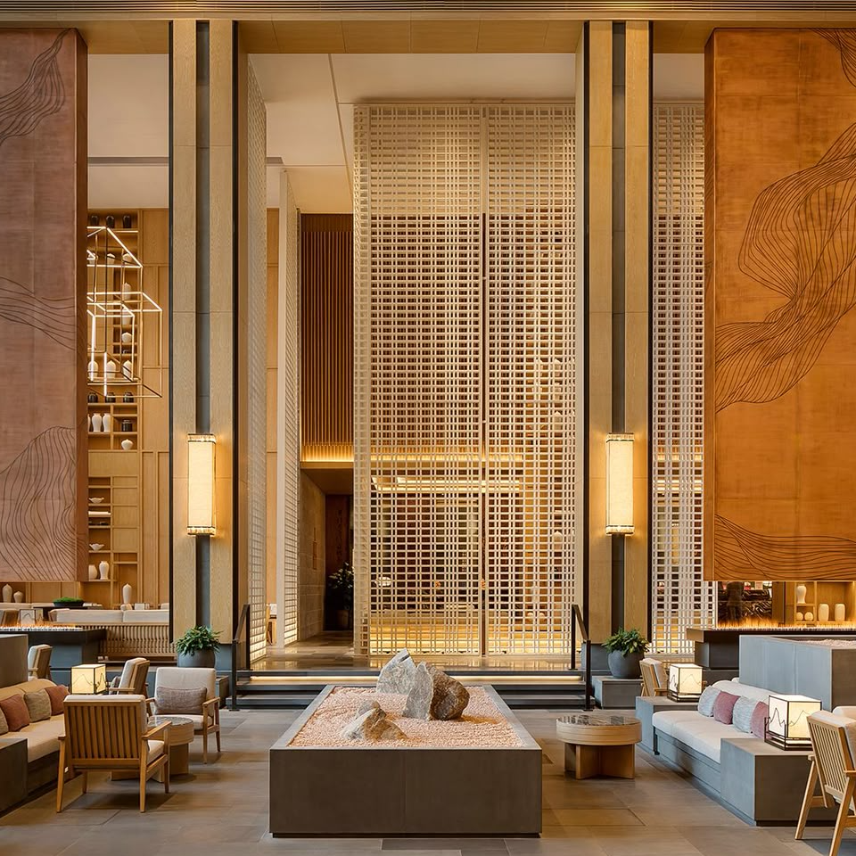 现代风格酒店大堂