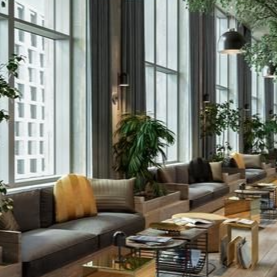 现代风格酒店大堂